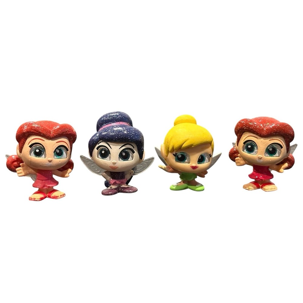 Disney Doorables Fairies Collection Mini Figures Tinker Bell Vidia Rose